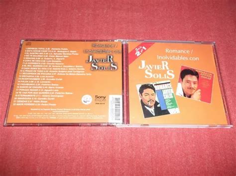 Javier Solis Romance Inolvidables Cd Usa Ed 1999 Mdisk
