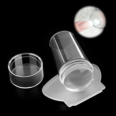 Nail Art Stamping Nail Art Stamp Tools Head of Silicone Jelly Stamper ...