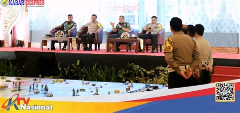 Gelar Tfg Saat Rakor Linsek Ops Ketupat Candi 2024 Polda Jateng Jamin