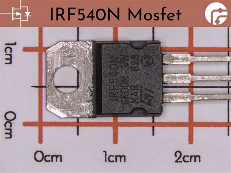 IRF540 N Channel MOSFET Fibel