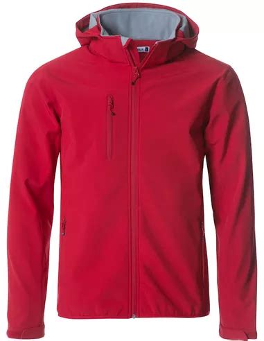 Jas Softshell Hooded Basic Clique 020912