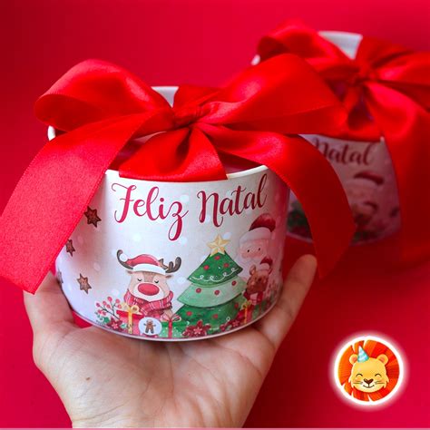 Lembrancinha De Final De Ano Para Professores - KIT Tubolatas Feliz Natal lembrancinha Final de Ano Presente - 7 X 10cm ...