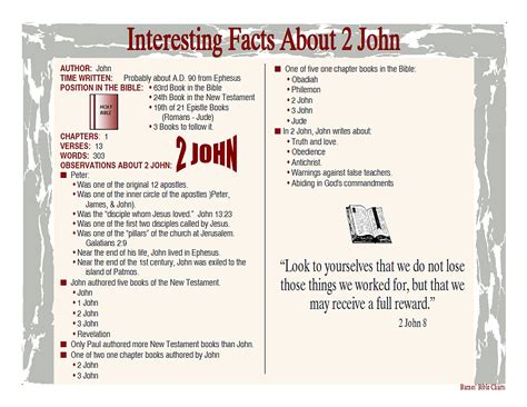 Interesting Facts about 2 John