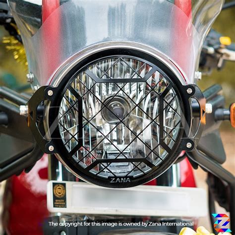 Zana Royal Enfield Himalayan Headlight Grill Type 4 2021black Crossroad The Biker Stop