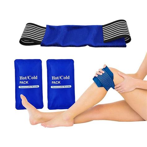Reusable Cold Hot Compress For Injury Pain Relief Rehabilitation Flexible Therapy For Knee