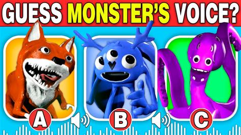 Guess The MONSTER S VOICE GARTEN OF BANBAN Chapter 4 5 Mr Kickster