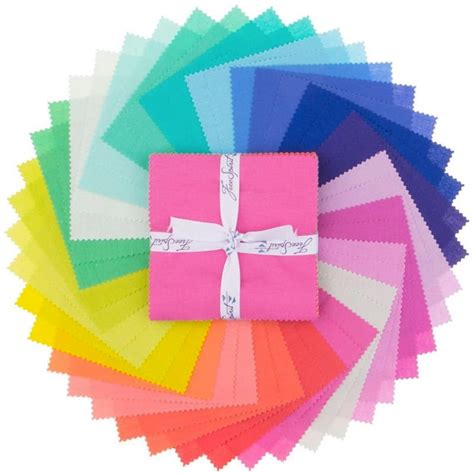 Tula Pink Solids 5 Square Pack Fb6cptpsolid Austin Sewing