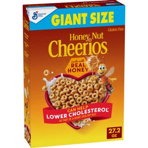 General Mills Honey Nut Cheerios Giant Size Cereal 27 2 Oz Fry’s Food Stores