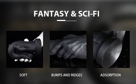 Amazon Fist Explorer Realistic Fist Dildo Black Silicone Anal Dildo Large Thick