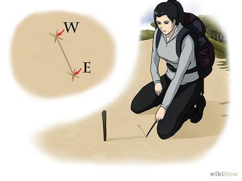 4 Ways To Find True North Without A Compass Wikihow True North Compass True