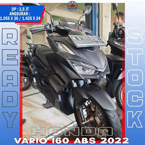 HONDA VARIO 160 ABS THN 2022 MULUS BOSS HIKMAH MOTOR KEPUH Motor