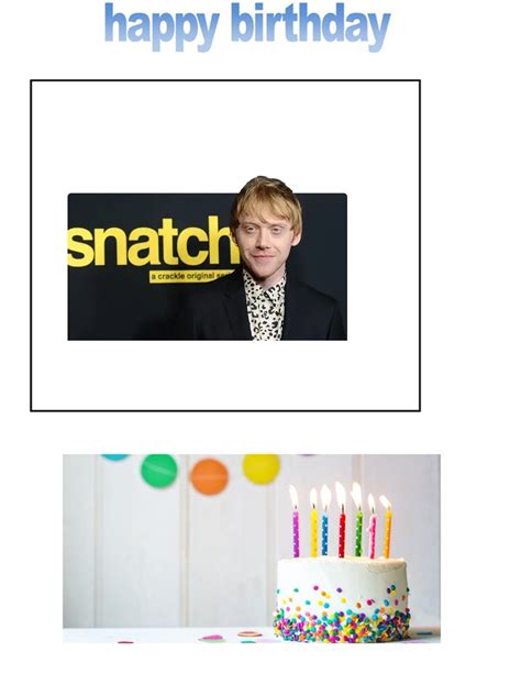 Happy Birthday Rupert Grint By Scottyiam On Deviantart
