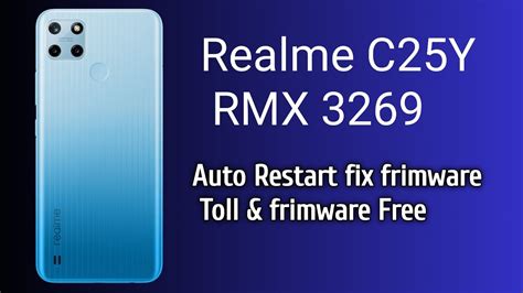 Realme C25Y RMX 3269 Auto Restart Fix frimware free #adt - YouTube
