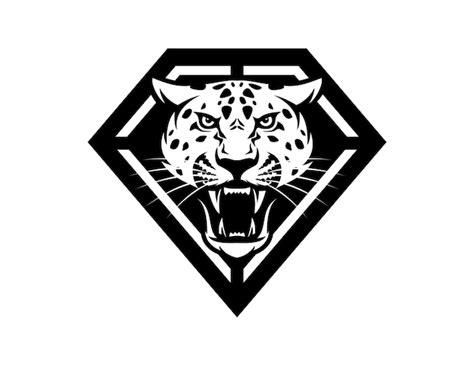 Premium Vector | Leopard Diamond