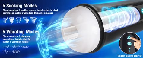 Amazon Male Masturbators Sex Toys For Men ZEMALIA Male Adult Toys With 5 Vibration 5