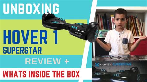 HOVER 1 SUPERSTAR UNBOXING Hoverboard Unboxing Hoverboard Overview