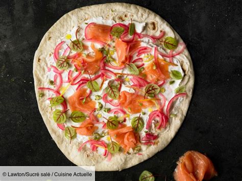 Pizza Saumon Fum Cr Me Fra Che Facile D Couvrez Les Recettes De