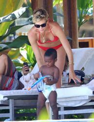 Charlize Theron Wearing Bikini In Hawaii LQ Adds