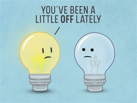 Silly Lightbulb Pun By Carolina Villalobos On Dribbble