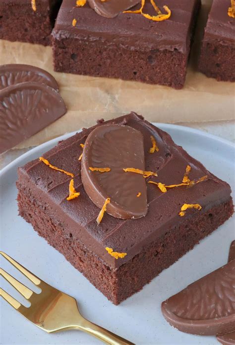 Chocolate Orange Traybake Cake The Baking Explorer