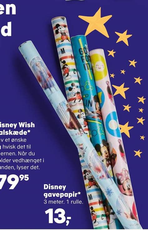 Disney Gavepapir Tilbud Hos Kvickly