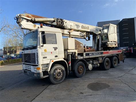 Volvo F 12 8x4 Cormach 87000 Crane 8642 Hours Camion Della Gru