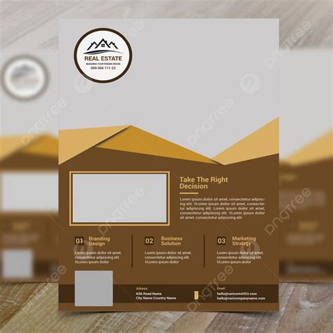 Real Estate Flyer Psd Template Download on Pngtree