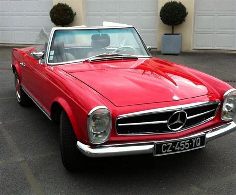 Avis MERCEDES 280 W113 SL Pagode Cabriolet 1968 Par Djpk Motorlegend