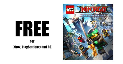 (EXPIRED) Free LEGO® NINJAGO Movie Video Game on Xbox, PlayStation® and ...