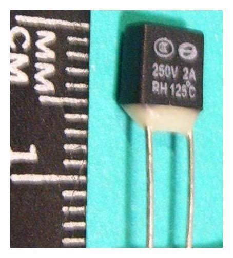 термопредохранитель 120 градусов Цельсия 2А RH01 - купить с доставкой ...