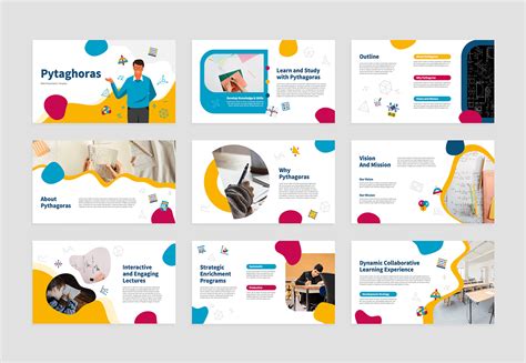 Math Powerpoint Presentation Template Graphue