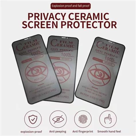 INFINIX CERAMIC PRIVACY PROTECTOR HOT PLAY HOT PLAY HOT S HOT T HOT PLAY HOT PLAY