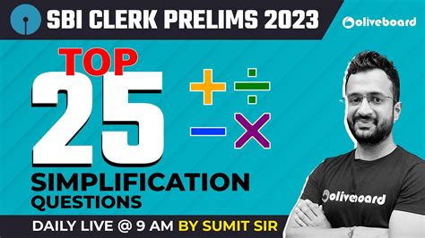 Sbi Clerk Top Simplification Questions For Sbi Clerk Prelims