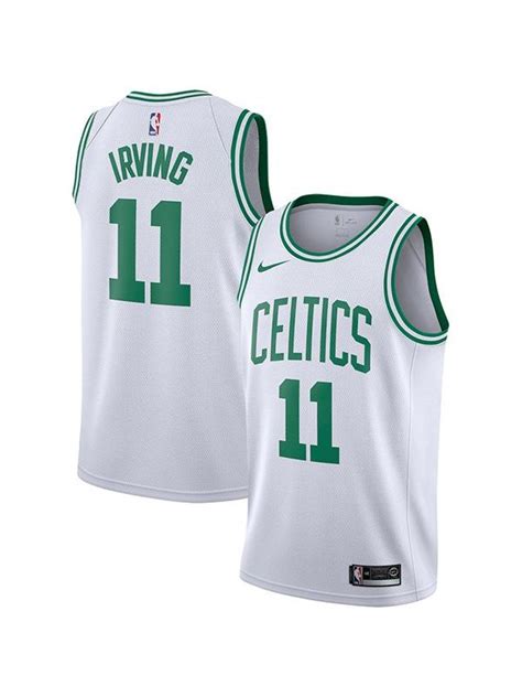 Boston Celtics 11 Kyrie Irving Nba Basketball Swingman City Jersey Men