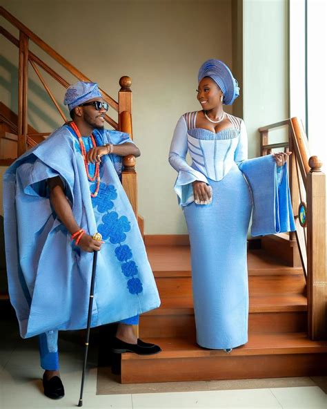 Vintage Aso Oke Yoruba Engagement Attire Nigerian Brides Asooke