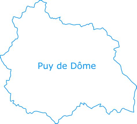 carte departement puy de dome departement puy de dome  codes
