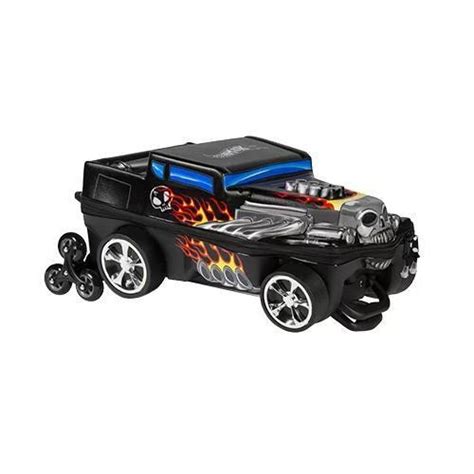 Mochila De Rodinha Tripla Malinha 3d Hot Wheels Bone MaxToy MaxToy Diplomata Mochila
