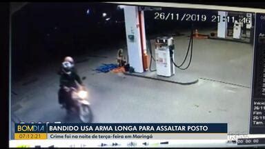 Bom Dia Paraná Bandido armado assalta posto Globoplay