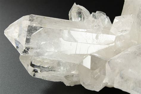 6.5" Glassy, Clear Quartz Crystal Cluster - Brazil (#258911) For Sale ...