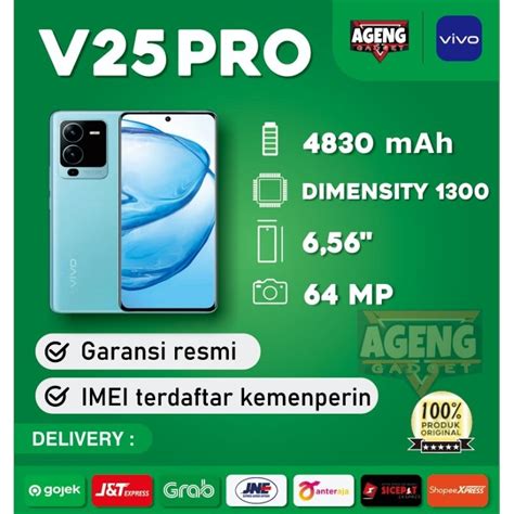 Jual Vivo V25 Pro 5G 12/256 Garansi Resmi 100% Original | Shopee Indonesia