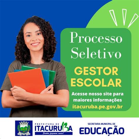 Prefeitura Municipal De Itacuruba Lan A Edital De Sele O Para Gestor