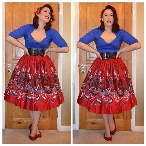 Errands In Style Pinupgirlclothing Italian Landscape Jenny Skirt And