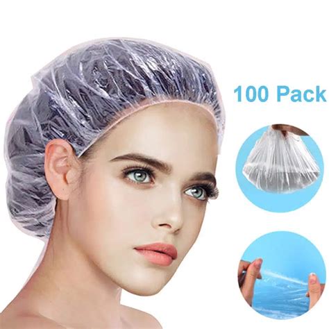 Disposable Shower Caps Pack Of 100 Gp Beauty Mart