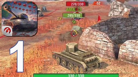 World Of Tanks Blitz Gameplay Walkthrough Part 1 BT 2 IOS Android