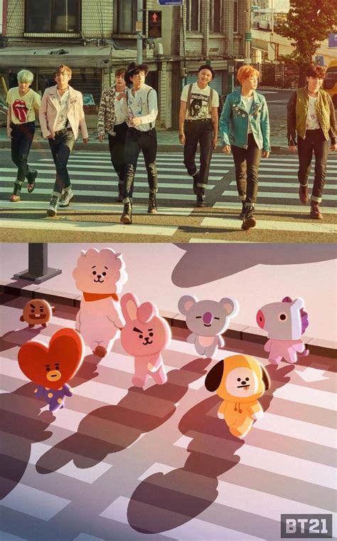 BTS x BT21 ♡ Suga, Bts Bangtan Boy, Bts Taehyung, Bts Jimin, Bts ...