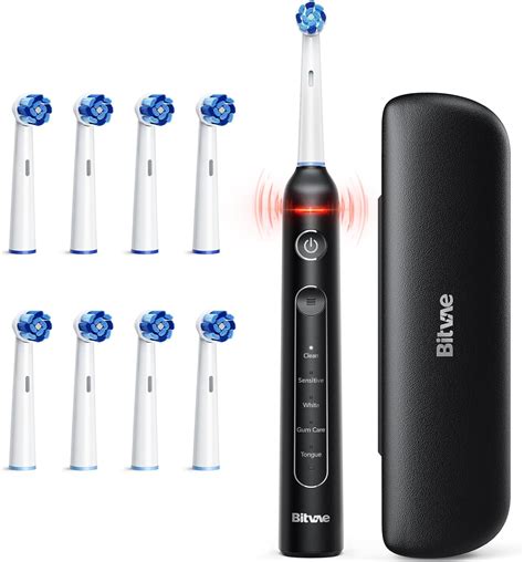 Amazon Bitvae Rotating Electric Toothbrush For Adults With Brush