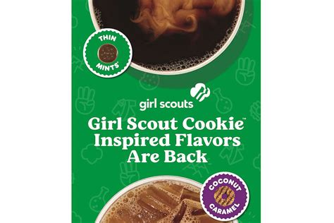 Dunkin Announces Return Of Girl Scout Cookie Flavored Coffees