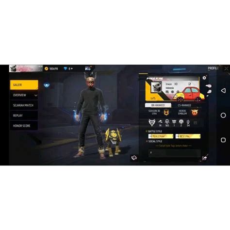 Jual Akun Freefire Sultan Murah Shopee Indonesia