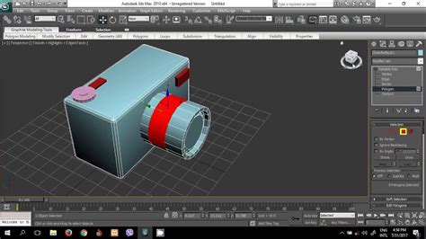 Modeling Camera 3Ds Max Tutorial YouTube