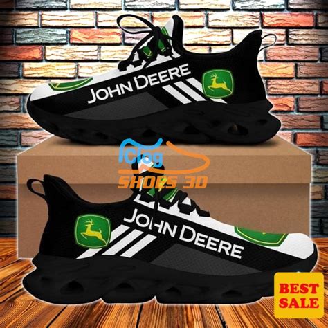 John Deere Max Soul Sneakers Impressive Shoes For Men Women Clogshoes3d